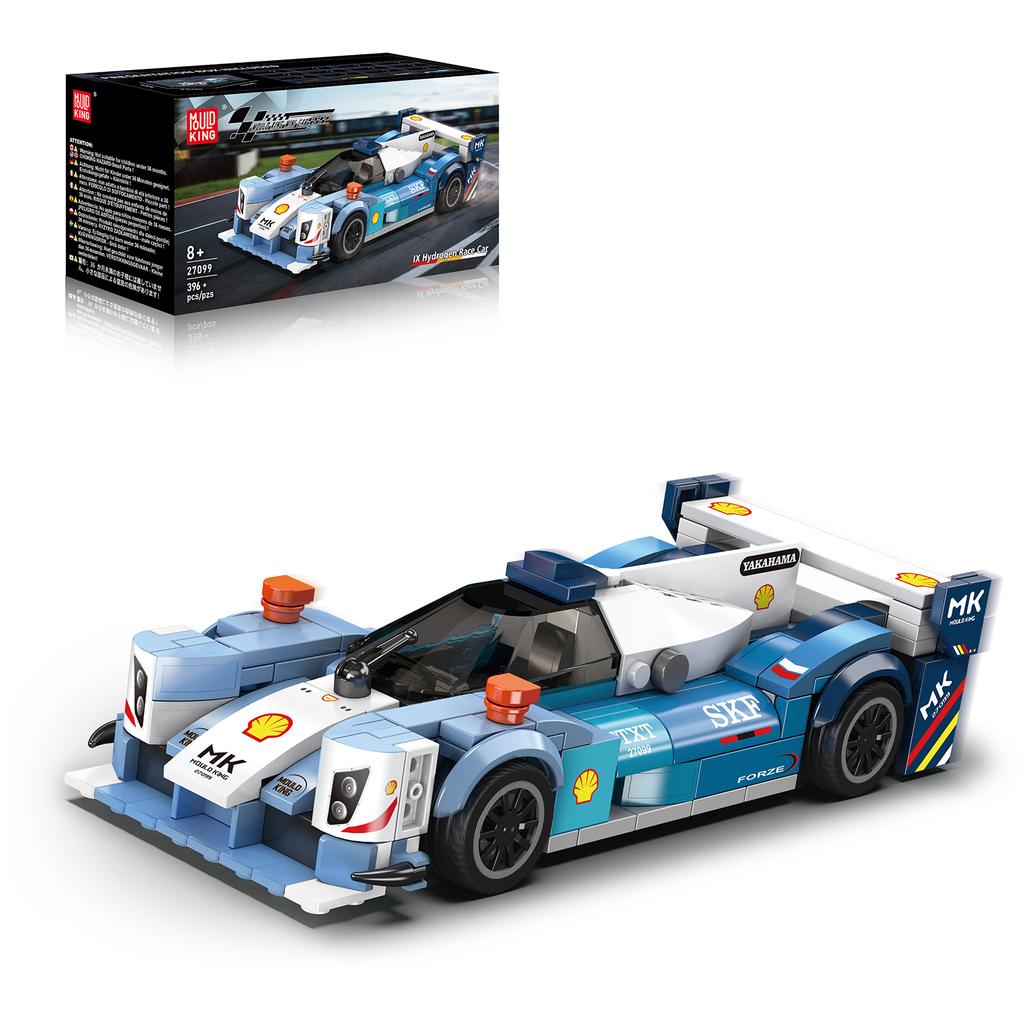 MOULD KING 27097 27098 27099 Sports Racing Car SC63 FR-499P Model Building Block with Display Box Brick Assembly Xmas Gift