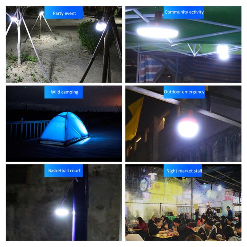 Charging LED Bright Blackout Mobile Lights Outdoor Lighting Emergency Light Bulb Lamp