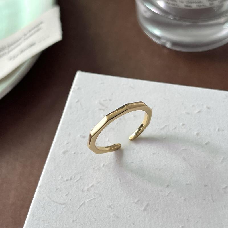 Drip oil enamel flower ring does not fade light luxury index finger ring foreign style ring