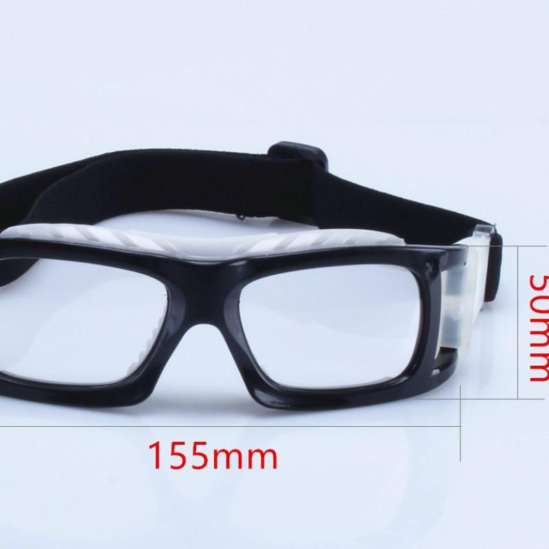 Sport-Schutzbrille Basketball Fußball Radfahren Laufen Golf Mit Sehstärke-Option TR-Rahmen Unisex