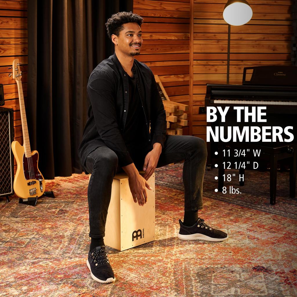 MEINL Percussion Headliner Series String Cajon HCAJ1NT []