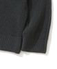 KNITTED [Nitied X Fashion Planet] Cotton Waffle Round Knit Charcoal