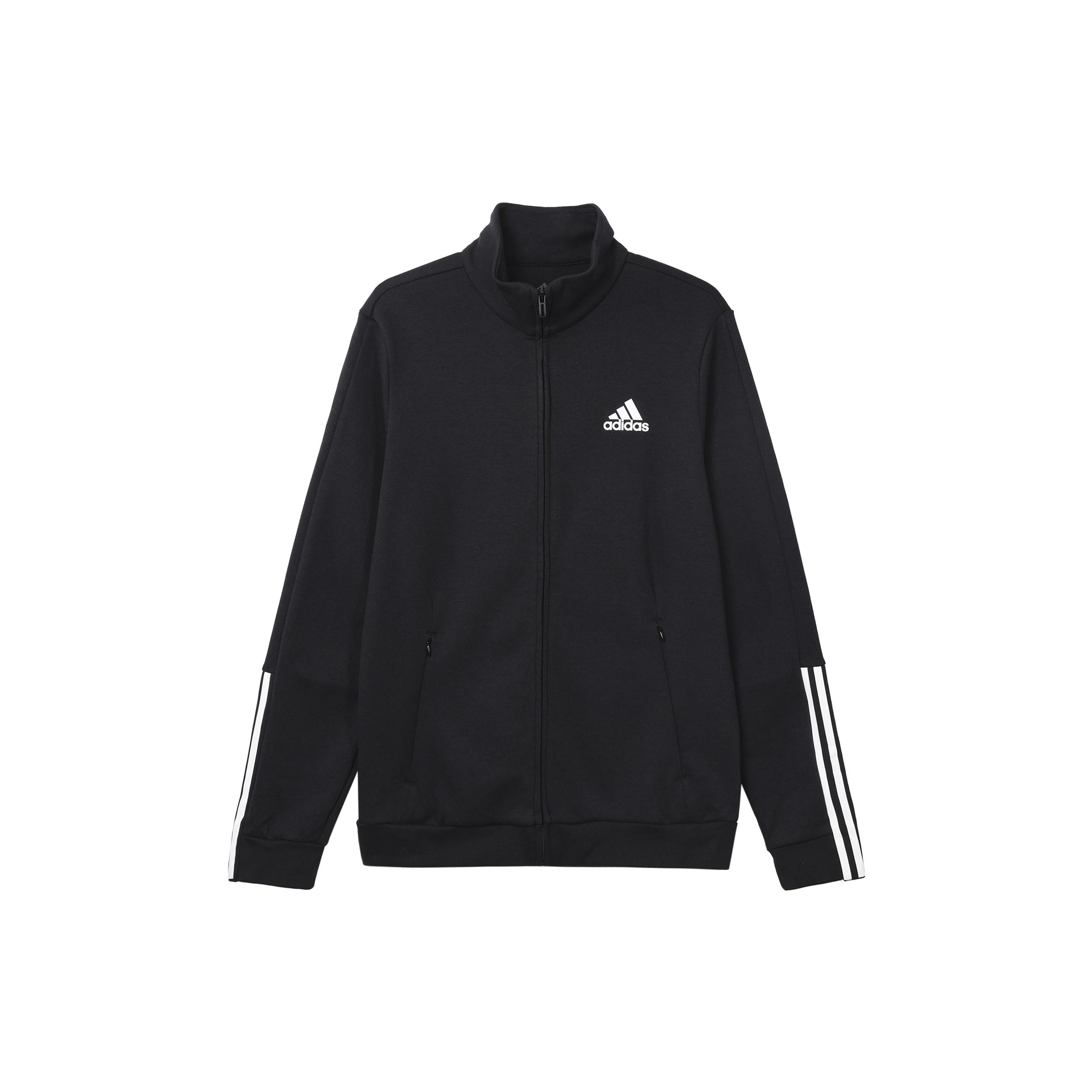 adidas M DK TJ Athleisure Casual Sports Stand Collar Jacket Black Men s GV5338 S