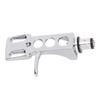 Phono Head Shell Zinc Alloy Replacement LP Tonearm Cartridge Head Shell with   Wires for Vinyl Record Players