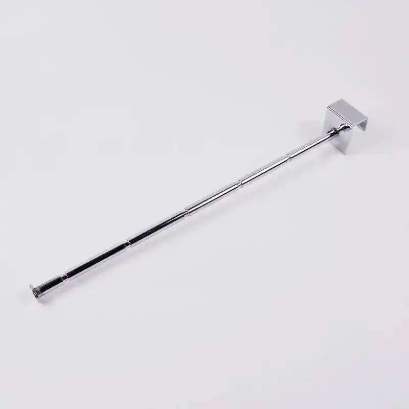 

10 шт. Крючок для полки Квадратная труба Пряжка Вешалка Стойка для бюстгальтеров и нижнего белья Витрина Подвесная штанга Верхний Крючок для стойки дисплея в магазине одежды