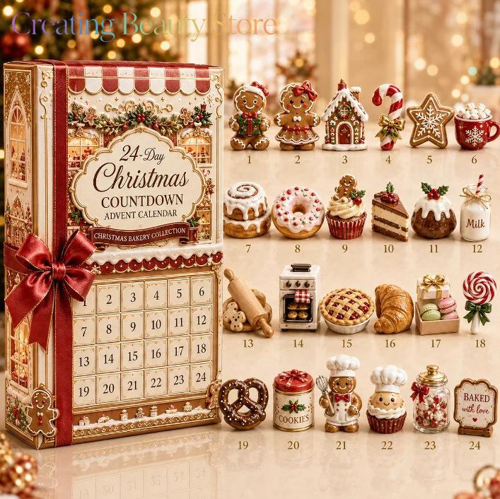 2027 Louskáček Adventní kalendář Slepá krabička Santa Claus Vánoční Mahjong Adventní kalendář Odpočet 24 dnů