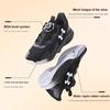 Under Armour Fabric Mesh Leather Boa Rotating Buckle Comfortable Versatile Kids Running Shoes Unisex Running Shoes Black 2431220