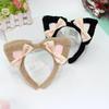 Realistic Gray Animal Ear Hairband Elastic Design For Role Play And Daily Wear Photo Props