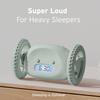 Clocky Super Loud Alarm Clock for Wheel Easy To Super Smart Snooze Digital Bed Shaker Alarm Funny Gift for and Bedrooms Sleepers, Roll-Away Vibration,
