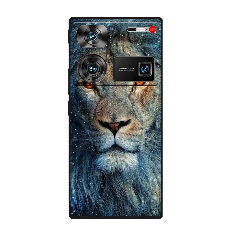 For ZTE nubia Z60 Ultra Case Silicone Luxury Space Soft Bumper for Nubia Z60 Ultra 5G NX721J Phone Cover TPU Funda Fashion Bag