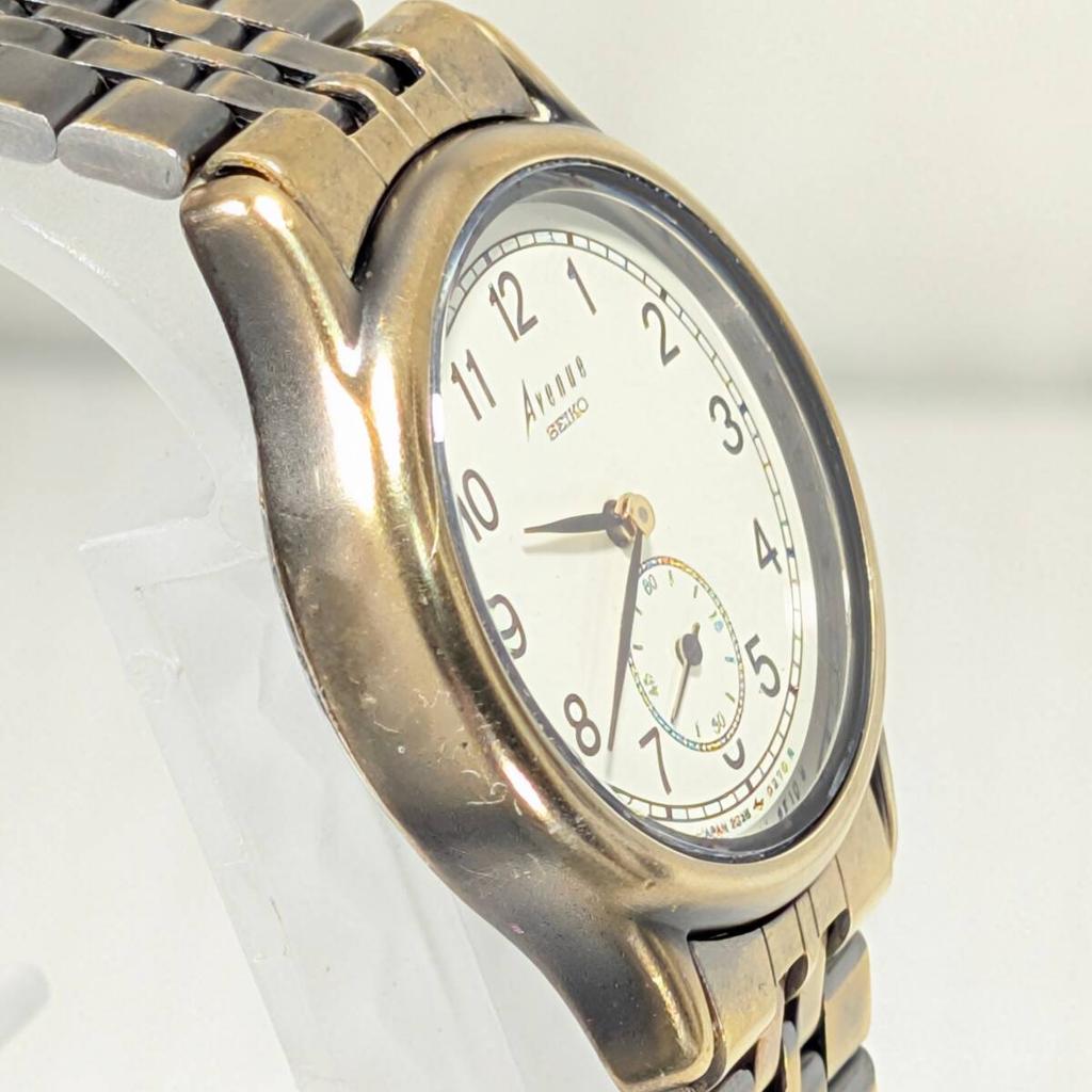SEIKO AVENUE Small Seconds Battery Working Ladies' Watch, Replaced, Condition, P-28