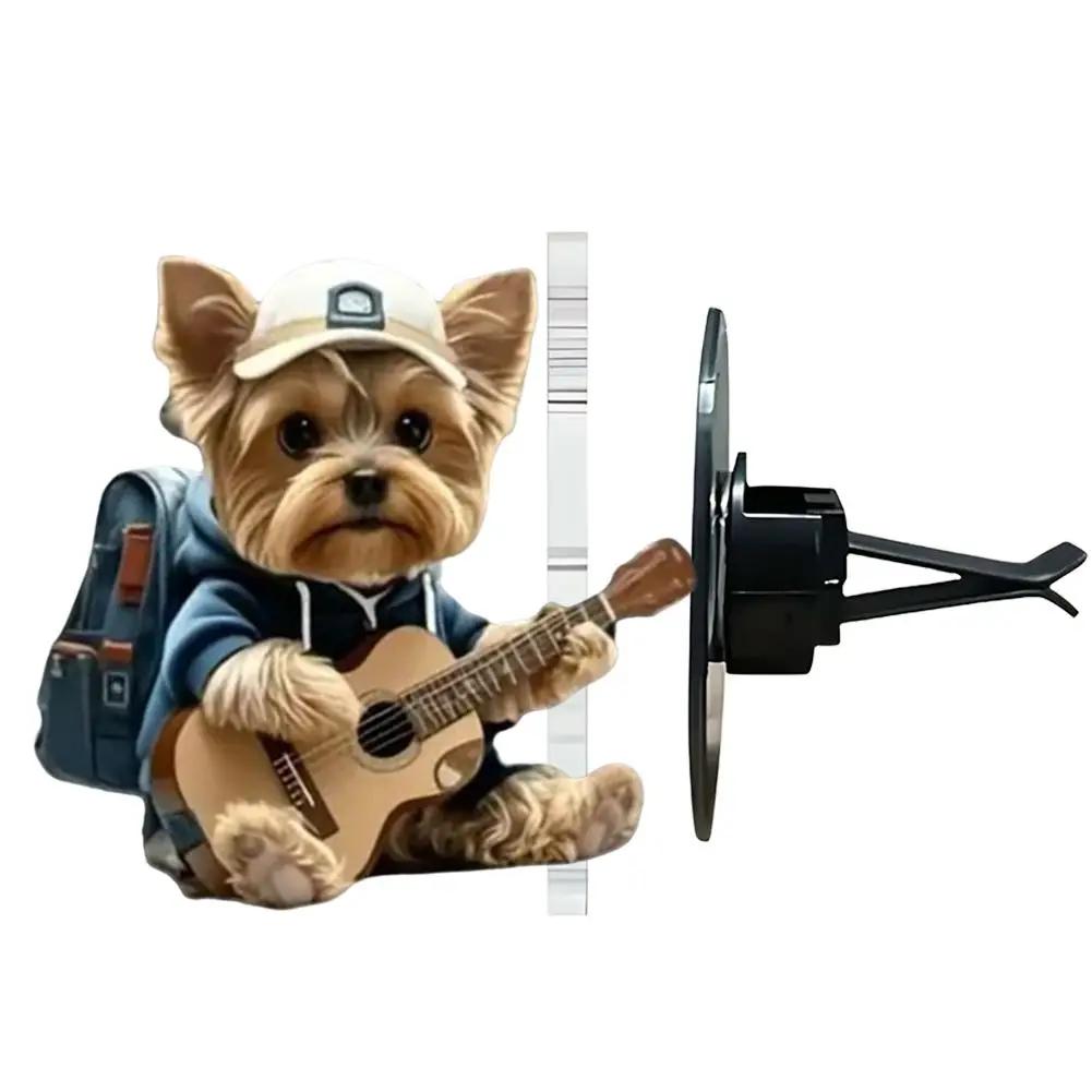 

1 шт. Мультяшный пес Зажимы для ароматизатора воздуха на решетку воздухозаборника автомобиля Аксессуары для ароматерапии на решетку кондиционера Зажим для воздухозаборника Освежитель воздуха R8J9