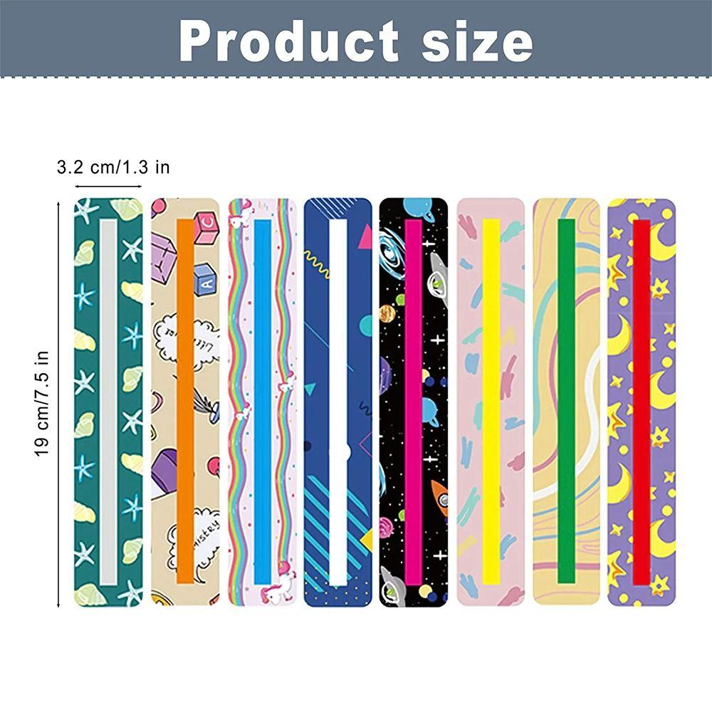 Paski do czytania pasków śledzących Paski do czytania z przewodnikiem Odczytywanie pasków zakreślaczy Asst