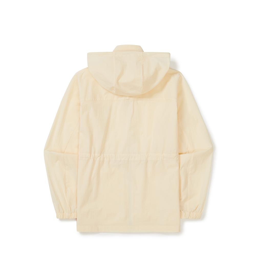 [Snowpeak] Air Dot Women's Detachable Hood Windbreaker Pastel Yellow (S25MWTWB35)