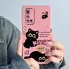 Soft Casing For Vivo V19 1933 Case Cute Astronaut Cartoon Pattern Liquid Silicone Shockproof Ultra-thin Protective Phone Case
