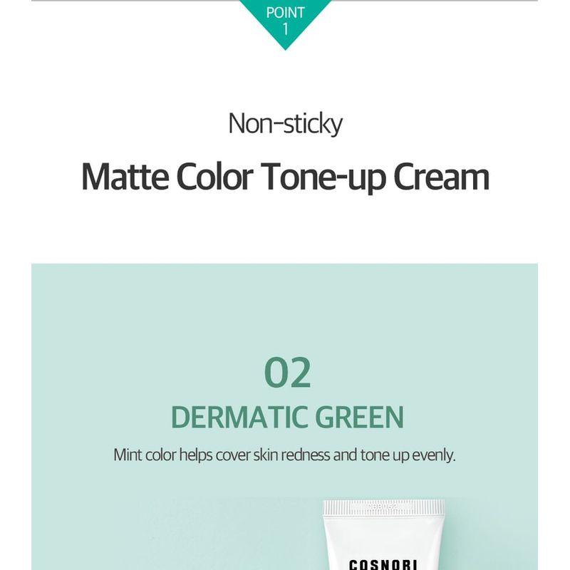 Cosnori Dermatic Green Tone Up Creme