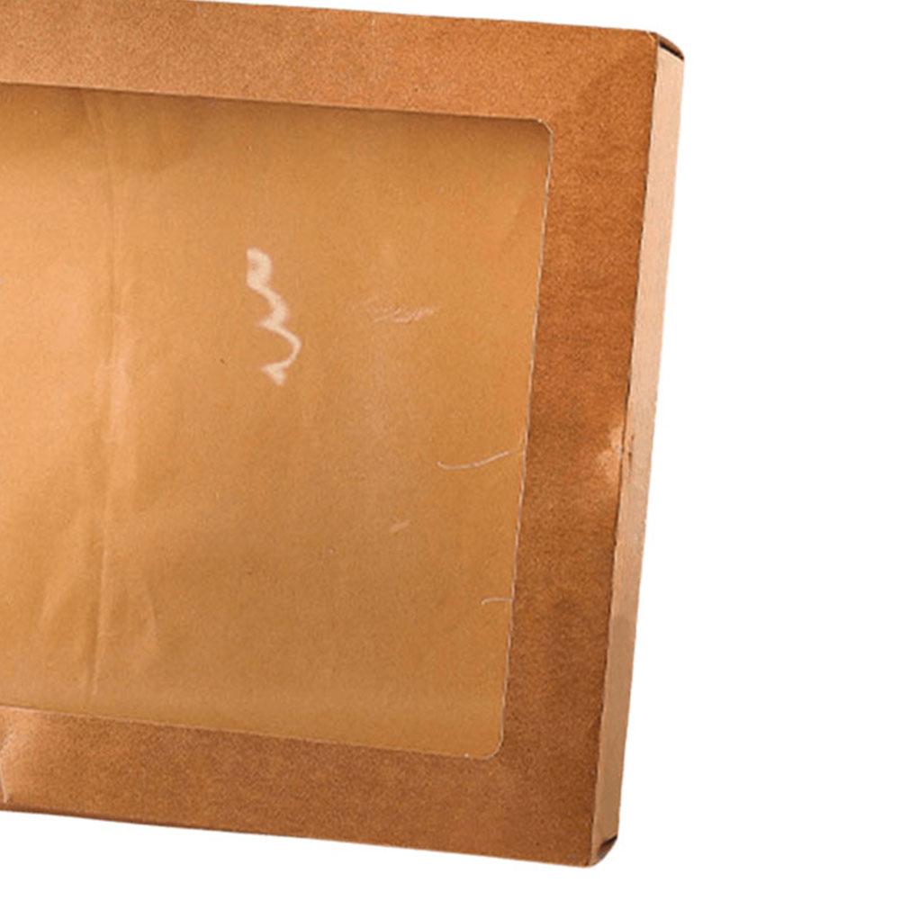 2Pcs Takeout Packing Box Disposable Fried Chicken Paper Box Salad Bento Lunch Box Birthday Party Supplies