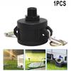 275 330 Gallon IBC Tote Water Tank Drain Adapter 2"Cam Lock for Garden Hose 3/4"