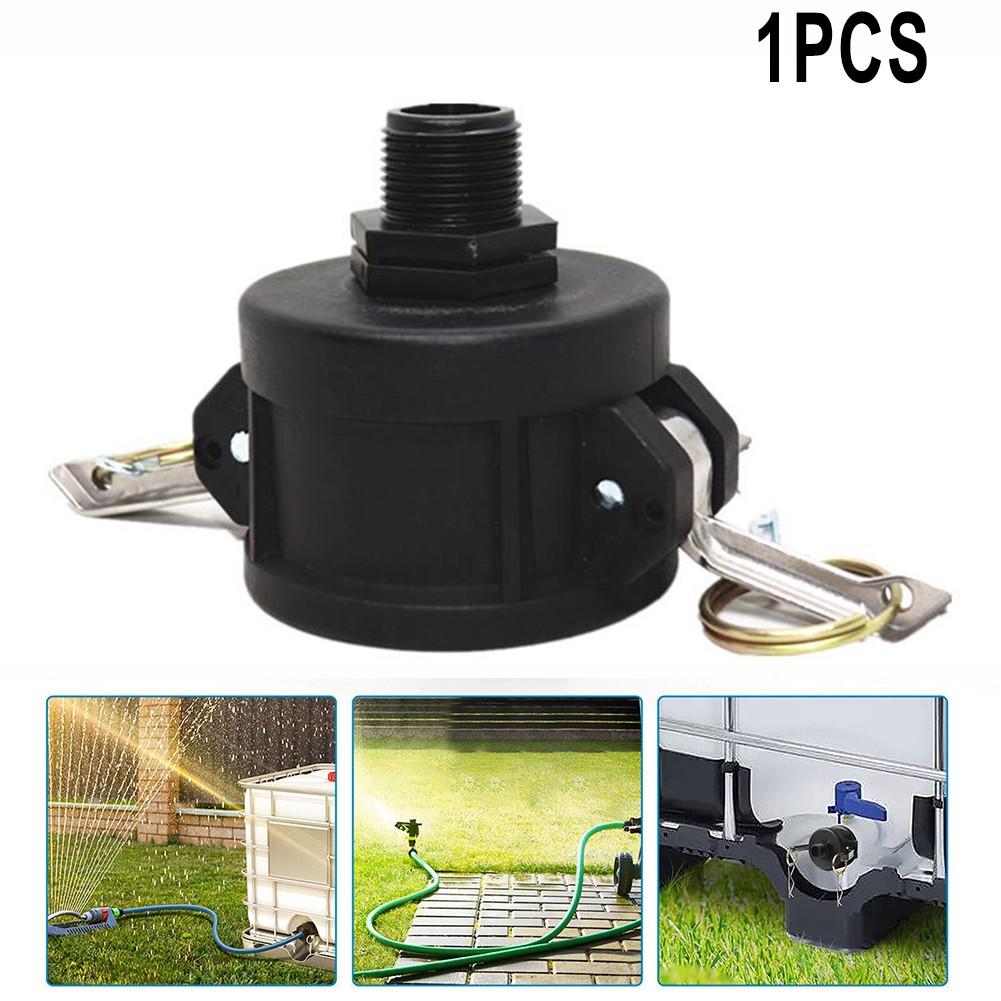 275 330 Gallon IBC Tote Water Tank Drain Adapter 2"Cam Lock for Garden Hose 3/4"
