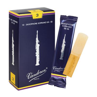 Vandoren Soprano Sax Reed Traditional 3 10pcs