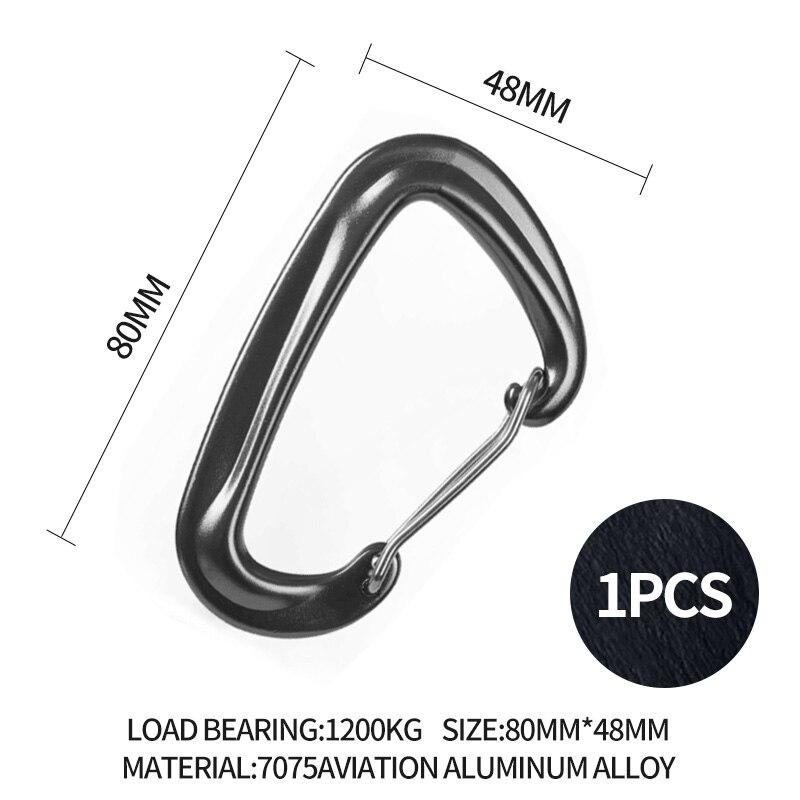 

Альпинистская пряжка для кемпинга на открытом воздухе, многофункциональная, быстрозастегивающаяся, алюминиевая, пружинная пряжка, безопасная пряжка