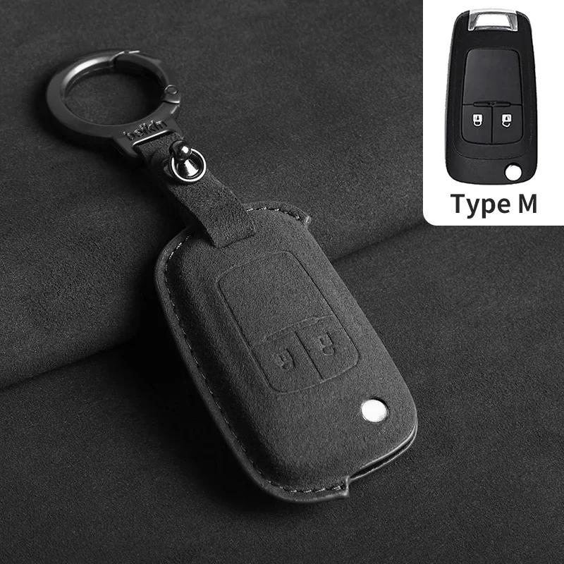 

Suede Car Flip Key Case Cover Shell for Chevrolet Cruze Aveo Trax Sail Malibu Captiva Opel Vauxhall Astra J Corsa Insignia Mokka
