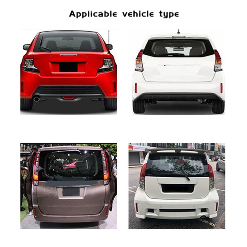 A90Q-For Toyota NOAH VOXY 80 Pruis Prius 40 Series 1 Pair Rear Bumper Lights Dynamic LED Rear Bumper Lamp