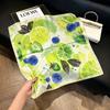 New old money wind chain neck scarf women's commuting versatile soft silk scarf neck protection shawl outer scarf