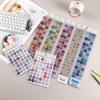 Cute Dumpling Smiley Face Waterproof PET Sticker for Phone and Hand Account Decoration