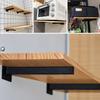 L Shape Floating Shelf Bracket Heavy Duty DIY Shelf Board Hanging Wall Bracket  Home Storage