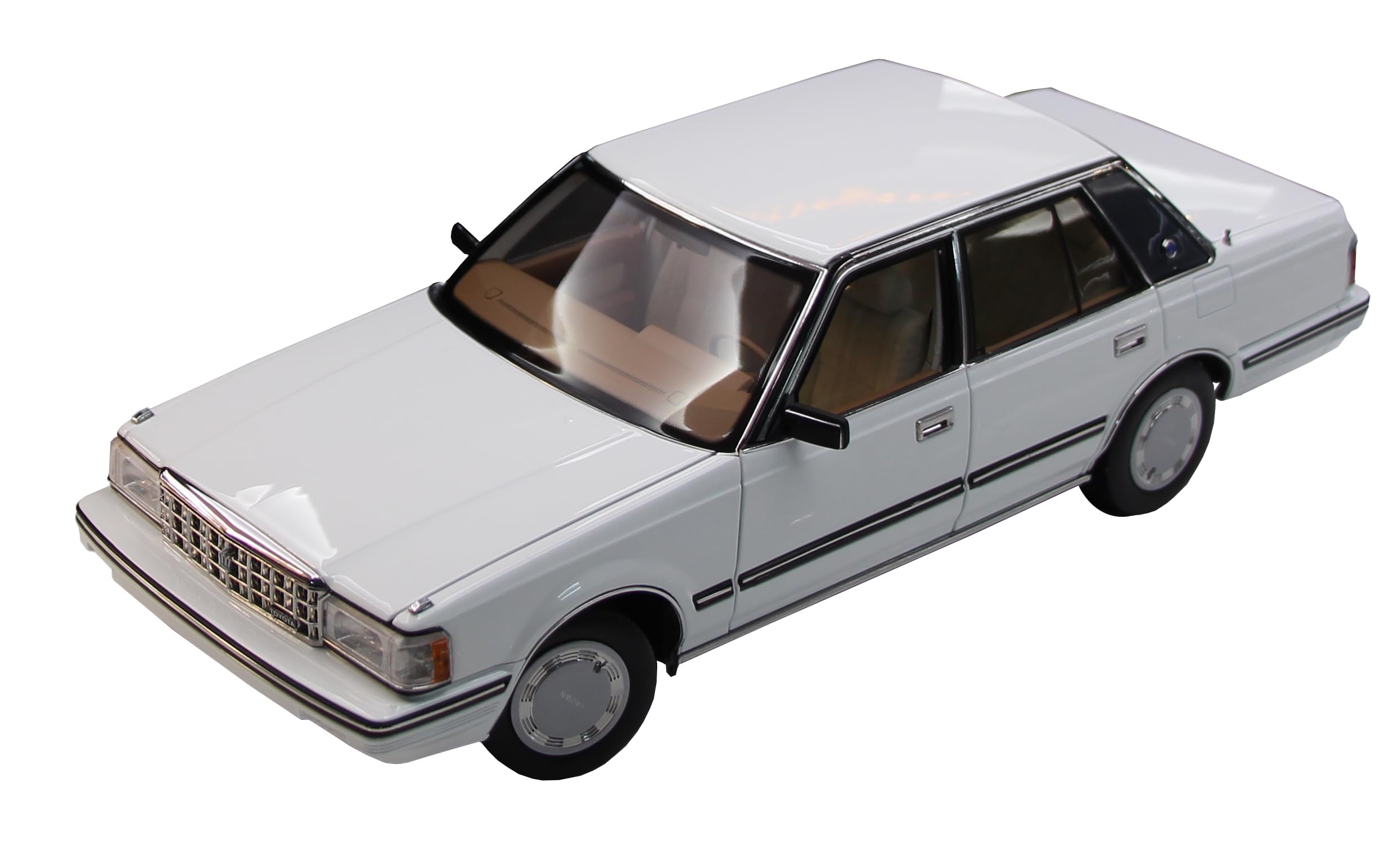 

Freestyle XiaoGuang Model Scale Toyota Crown MS122 White Finished Product 1/18 (Beige Interior) 8250611W-2
