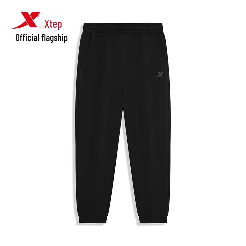 Xtep Men s Autumn Knit Cuffed Sweatpants M
