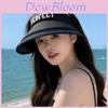 Cappello da Pescatore da Donna Estivo Protezione UV Pieghevole con Ampia Tesa Cappello da Sole per Uso Esterno Casual