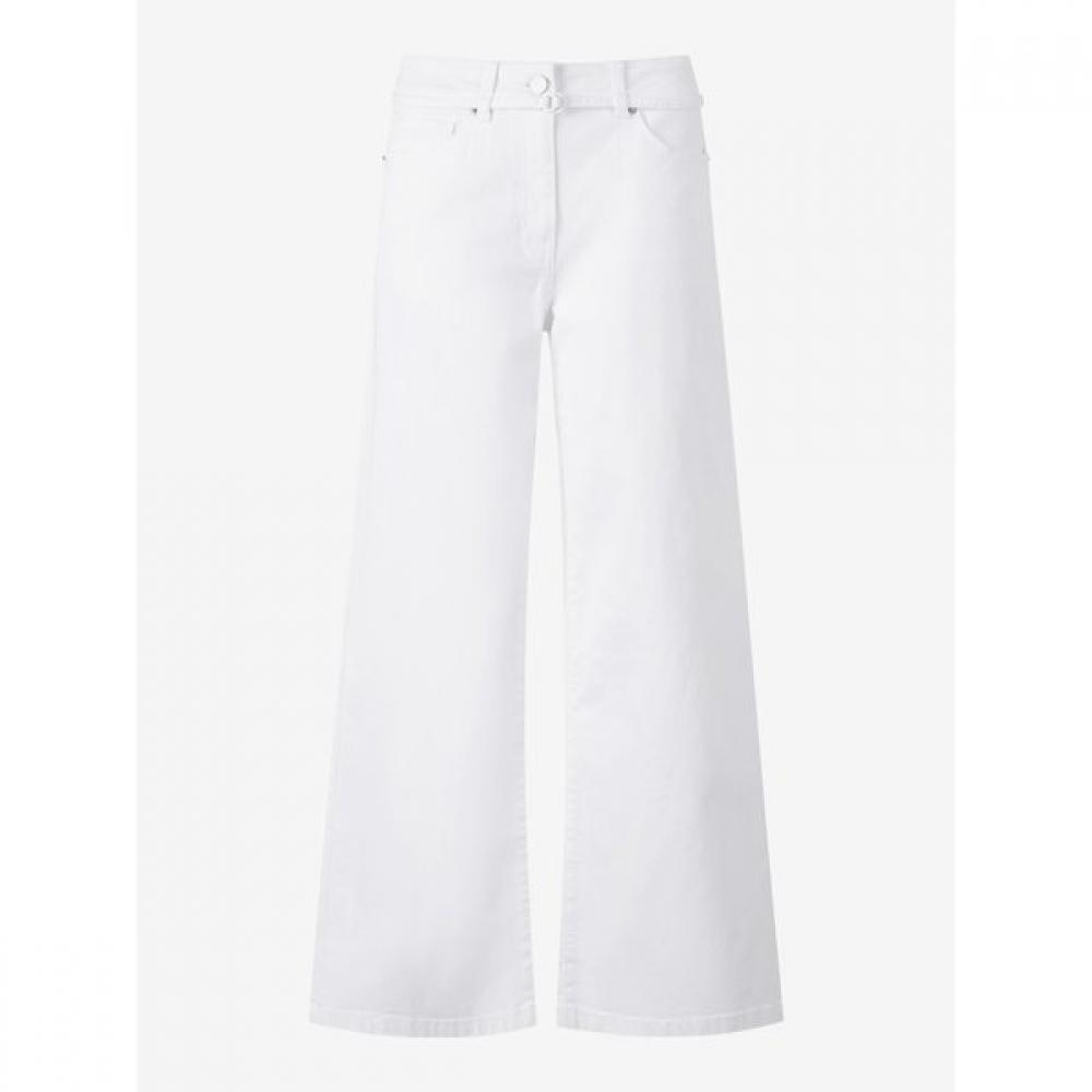 Cc Collect Belted Wide Denim Pants C252psa433