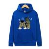 Men Long Sleeve Hoodie Good Friends Print Autumn Casual Fashion Pullover Street Trend Hooded Sweatshirt Clothing Sports Tops
