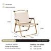 Portable Aluminum Folding Camping & Beach Chair
