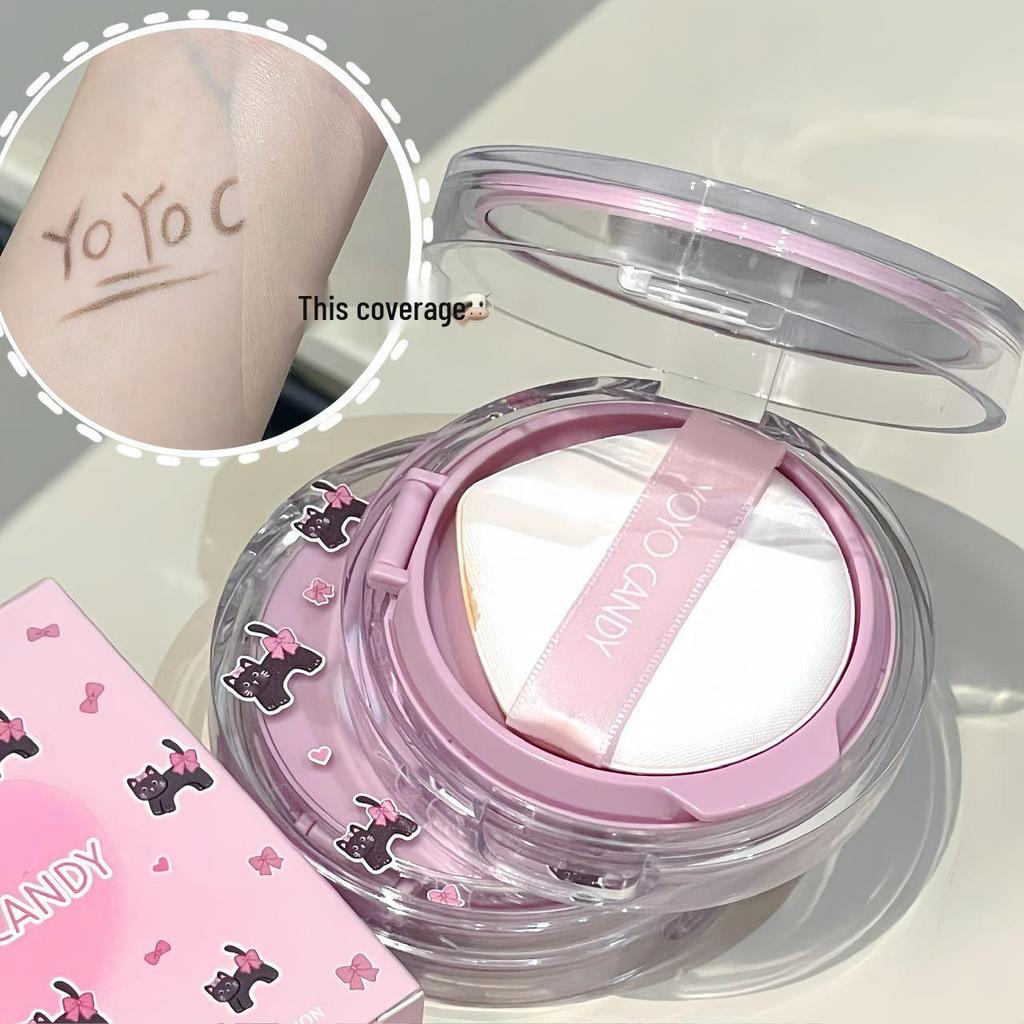 Hedvábně jemný lehký cushion make-up - Přirozené krytí a kontrola mastnoty