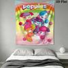 Popples Cartoon Pattern Home Decor Tapestry, Wall Hanging, Decorative RV Wall Cloth.XGT0914182