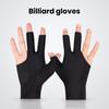 1ks 3-prstové kulečníkové rukavice Protiskluzové pohlcující pot Prodyšné Muži Ženy Snookerové tágo na pravou ruku Sportovní rukavice Kulečníkové příslušenství