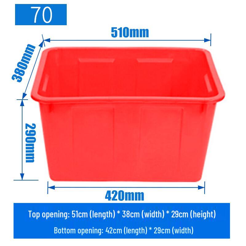 Lilang Heavy-Duty Plastic Storage & Turnover Box