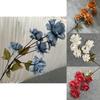 Artificial Peony Flower Bouquet For Home Decor With Vase For Living Room Dining Room