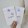 500pcs Rainbow Laser Thank You Stickers 1inch Small Business Stickers Adhesive Labels for Boutiques Wrapping Supplies