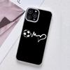 Soccer Football Love Phone Cover Casing for Motorola Moto G13 G14 G53 G54 G62 G72 G82 G84 E13 E20 G42 G32 G23 G22 Soft TPU Case