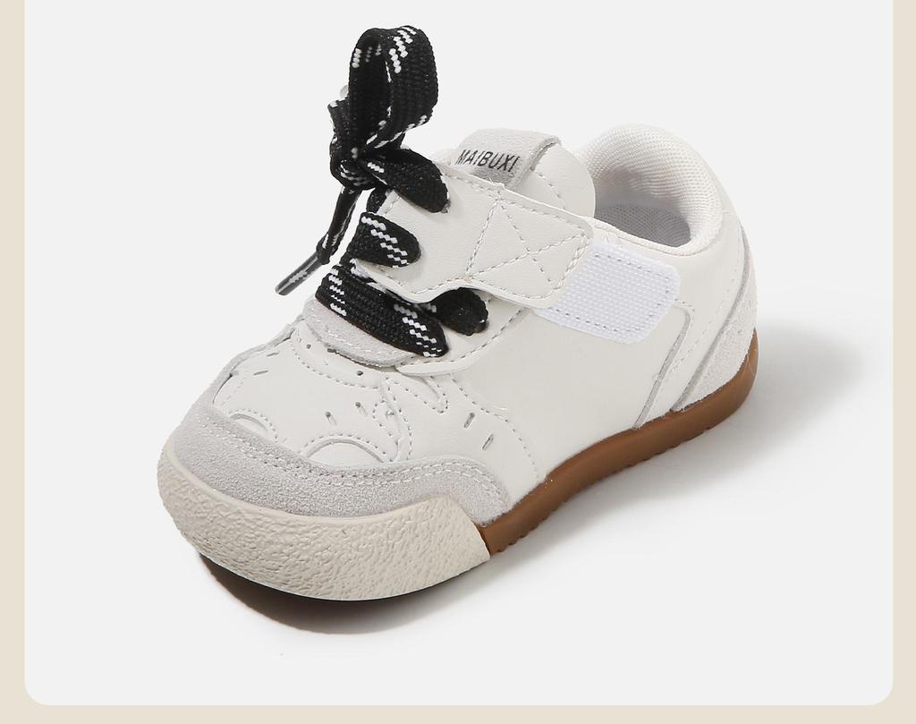 Spring 2026 Baby's First Walker Soft Sole Shoes - Non-Slip Casual Skate Shoes for Boys & Girls