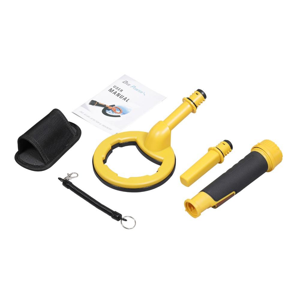 Fully Waterproof Underwater Metal Detector with Led Light Pulse Pinpointer  Archaeology