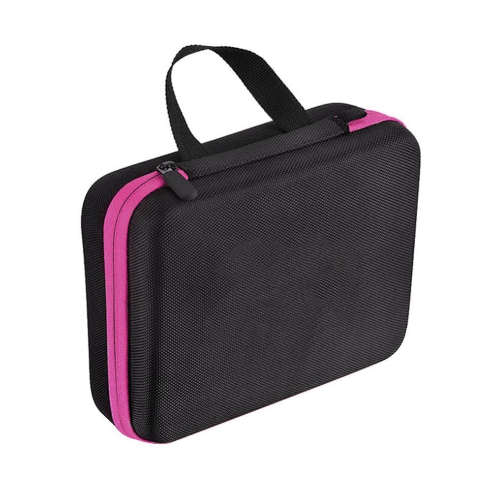 Portable Essential Oils Carrying Case EVA 30 Slots Essential Oil Organizer Bag 15ml Bottles Hard Shell Nail Polish Storage Bag