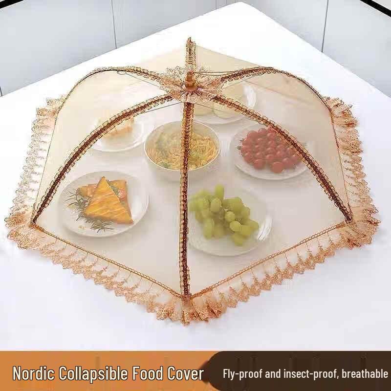 Foldable Anti-Fly Dustproof Food Cover