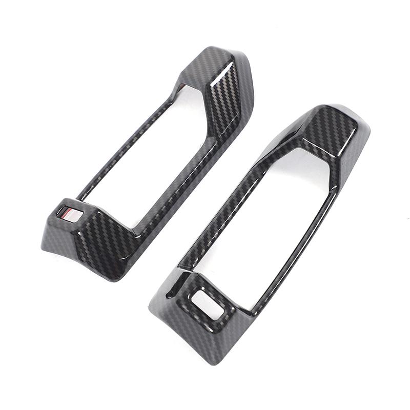 

For BMW 7 Series G70 2026-2026 ABS Carbon Fiber B-Pillar Air Conditioning Air Outlet Frame Decorative Stickers Car Accessories