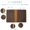 A5 Genuine Leather Planner 2025 Calendar with Card Storage and Pen Perfect for Business Office and Promotions Cover, Cover, Handmade, Hand-Sewn,
