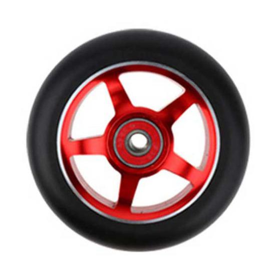 Professional Replacement Elastic 100mm Stunt Scooter Wheel with Bearing Bushings